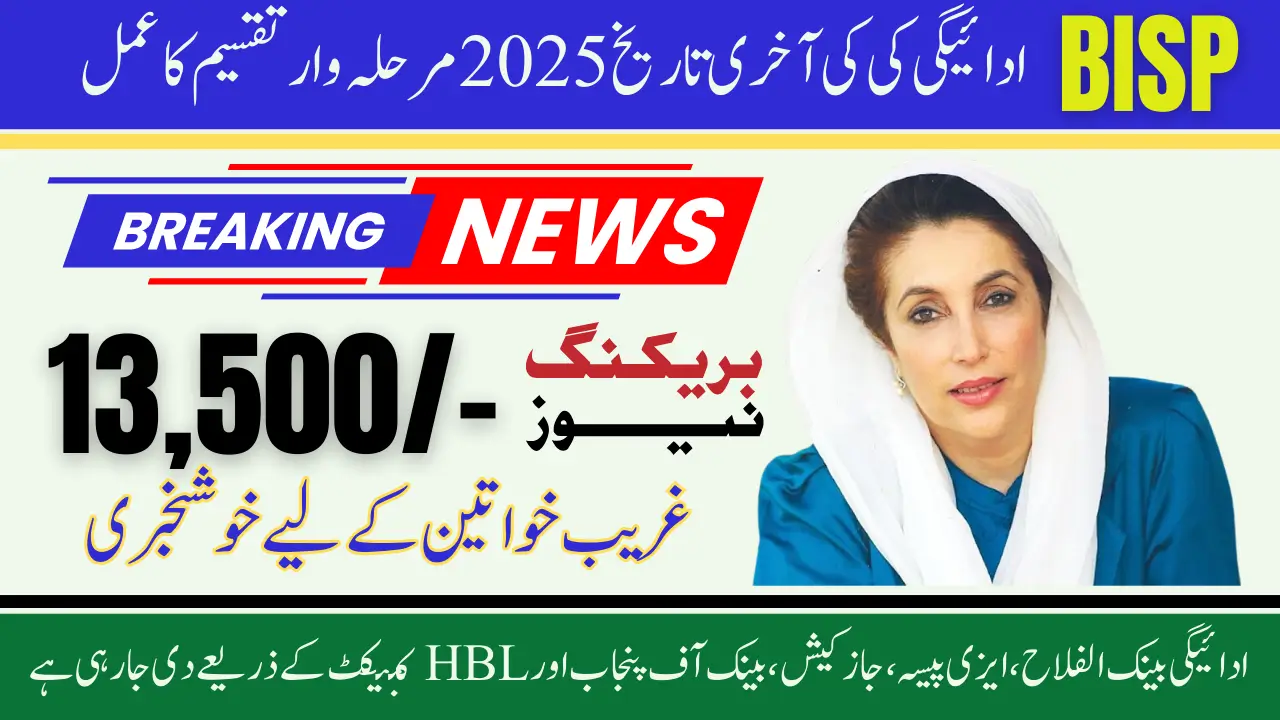 BISP 8171 Payment Status May 2025 Check Step by Step Complete Details